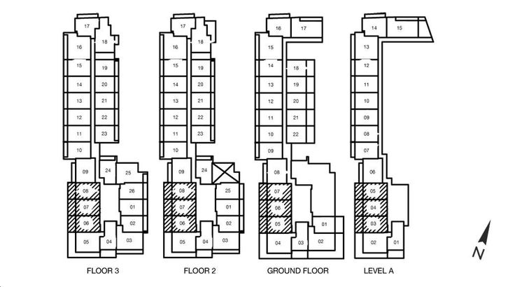 Lumina Condos Magnolia (Terrace) Key Plan