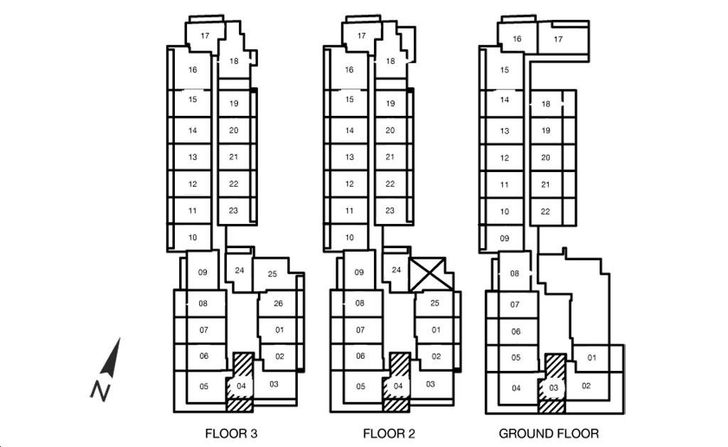 Lumina Condos Seashell Terrace Key Plan