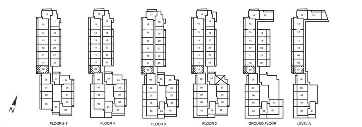 Lumina Condos Swan Key Plan