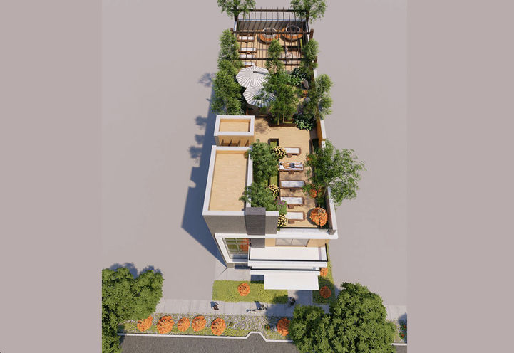 Lux Condos Rooftop Terrace Amenity