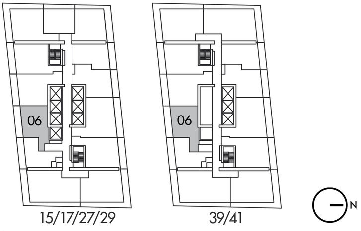 M City Condos 2 B06 L Key Plan