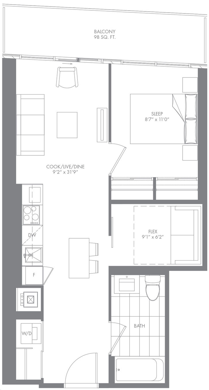 M City Condos E-12