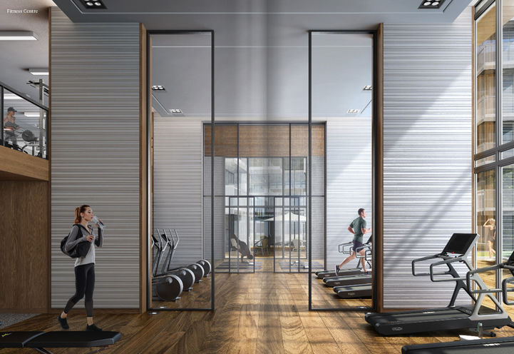 Fitness Room at M2M Condos