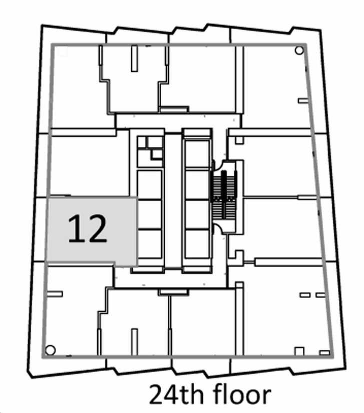 M3 Condos at M City 2-V Key Plan