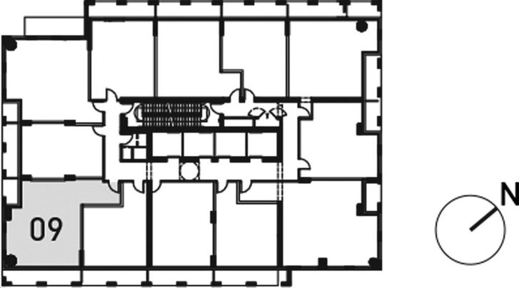 M5 Condos 2B-746 Key Plan