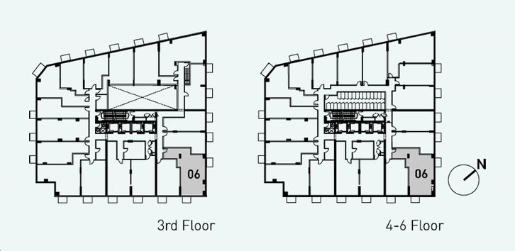 M5 Condos P-2B+D-933 Key Plan