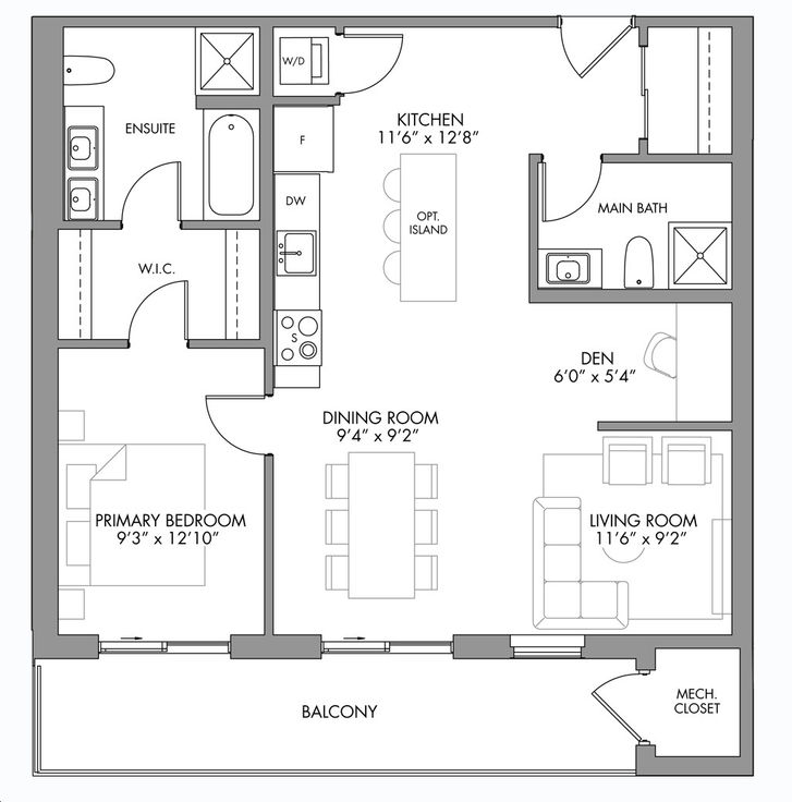 Marbella Condominium by UrbaneCommunities |Beech - South Floorplan 1 ...