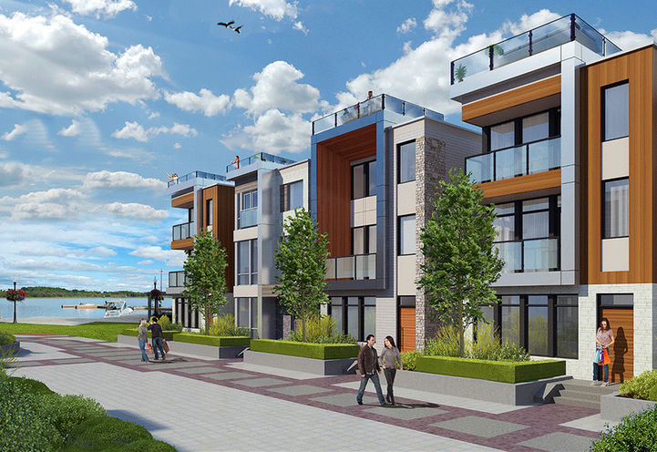 Mariner’s Pier Towns by Royalpark Homes Exterior View