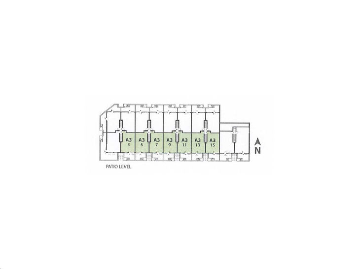 Marquette Urban Towns A3 - ALT Key Plan