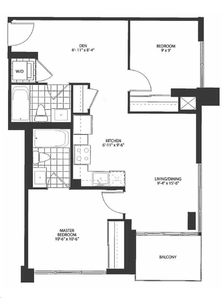 Me2 Condos by Lash |791 Floorplan 2 bed & 2 bath