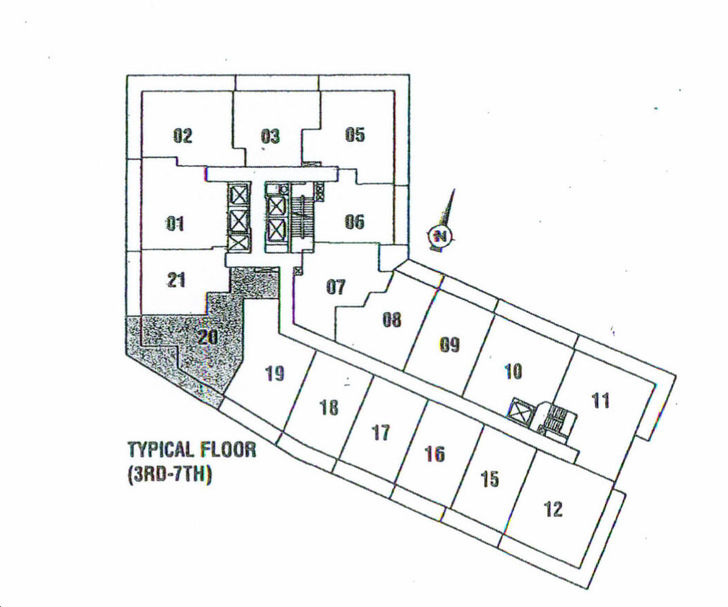 Milan Condos Savona Key Plan