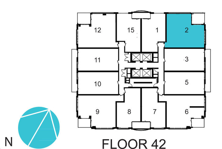 Mirabella Condos LNE Key Plan