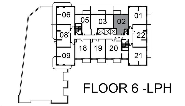 Mississauga Square Condos 1B Key Plan