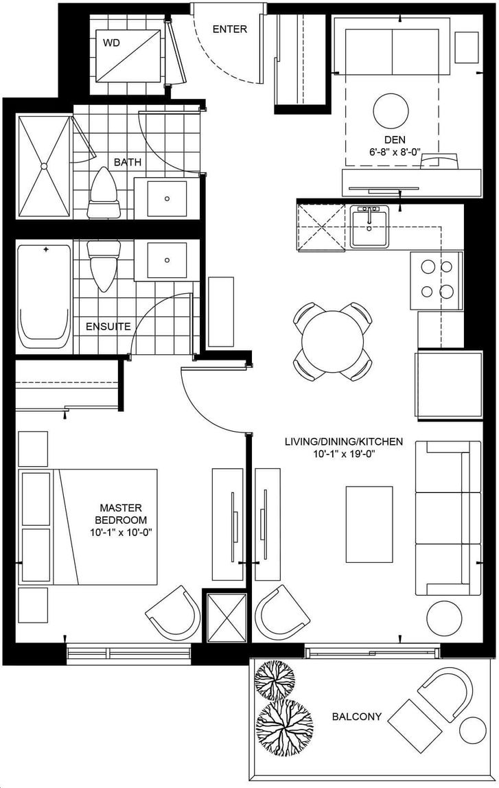 Mississauga Square Condos 1D2 A