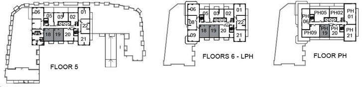 Mississauga Square Condos 1D2 A Key Plan