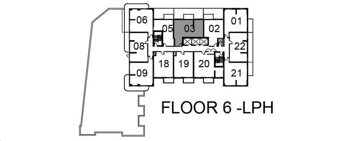 Mississauga Square Condos 2D Key Plan