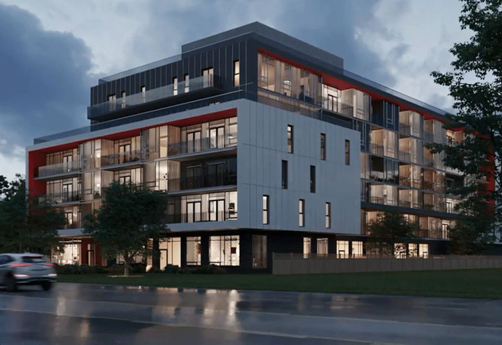 Street View of Mondria Condos at 1607 King St E, Courtice, ON