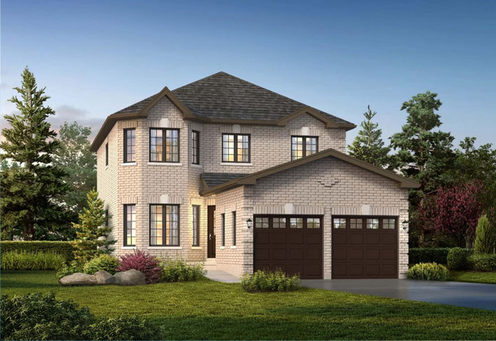 Muskoka Forest Homes Exterior View of 2 Storey Detached Model