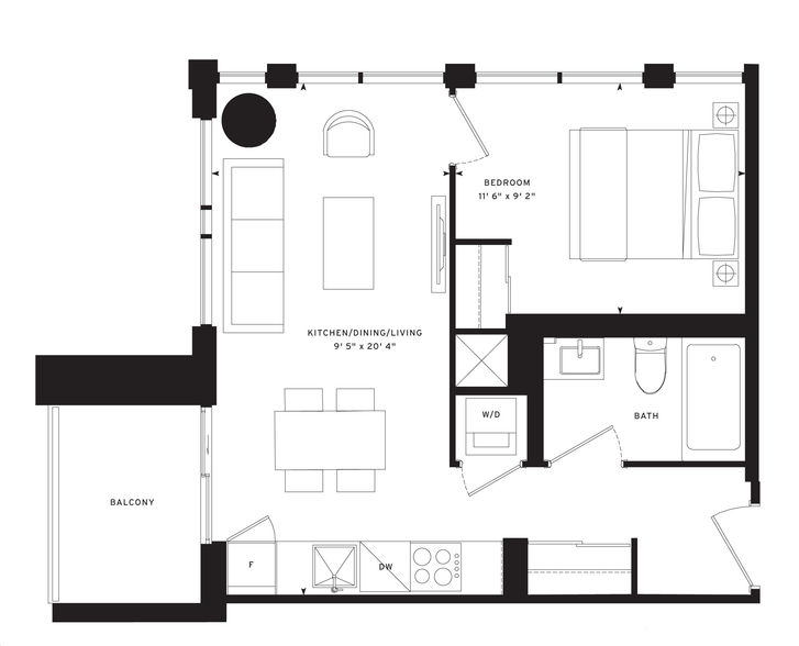 NO55 Mercer Condos by CentreCourt Mercer 05 Floorplan 1