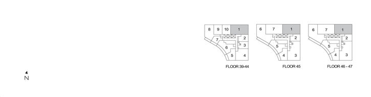 Natasha Residences Broadway Key Plan