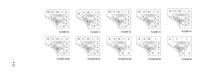 Natasha Residences Serenity  Key Plan