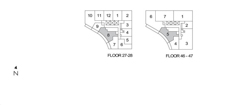 Natasha Residences Serenity 1 Key Plan