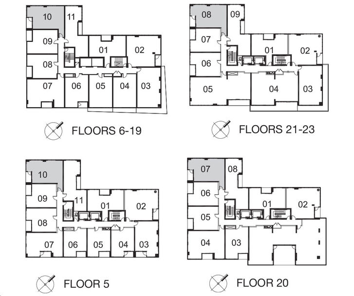 Nautique Lakefront Residences Spectare Key Plan