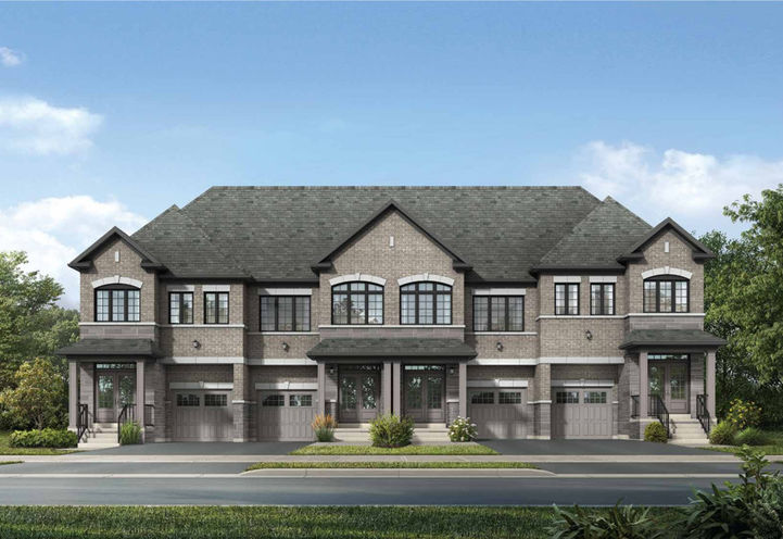New Kleinburg Homes Exterior View of Townhome Units