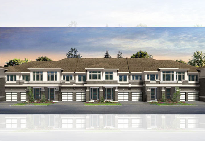 New Seaton Homes - Townhomes Exterior Street View