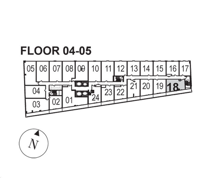 No 31 Condos Paloma Key Plan