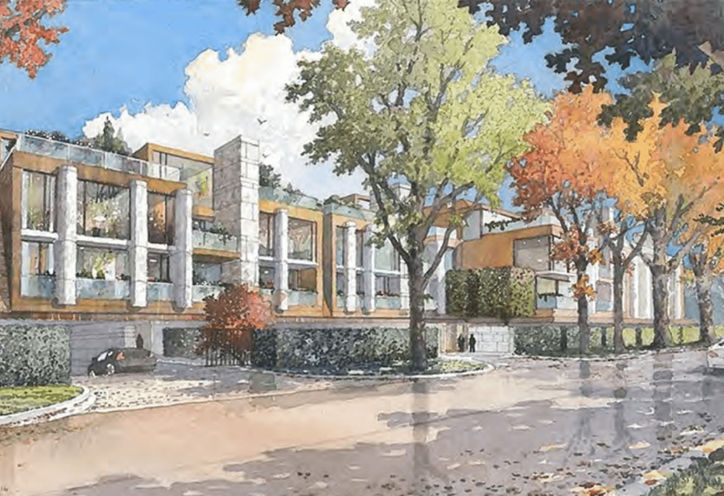 No 7 Dale Condos in Rosedale Early Artist Concept Drawing