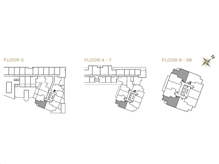 Nord East Condos Essex Key Plan