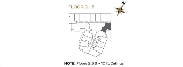 Nord West Expo 4 Condos Solna Key Plan