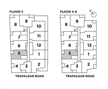 North Oak Condos Unit 588 Key Plan