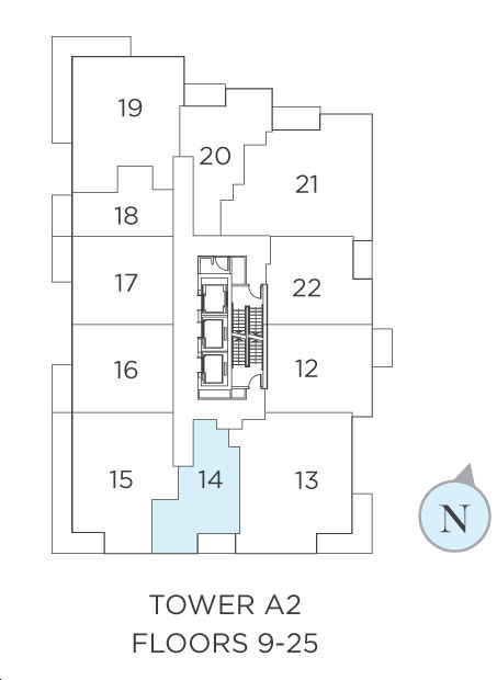 Notting Hill Condos Telford Key Plan