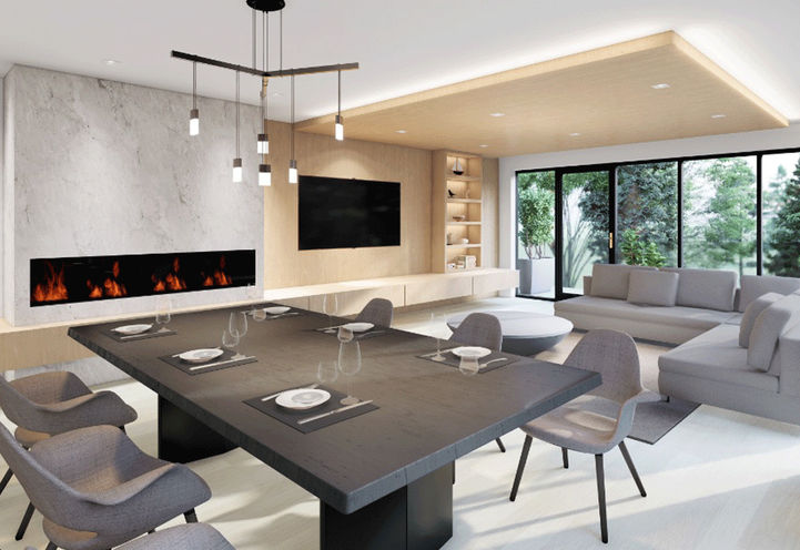 Oak Residences Dining Space Interior
