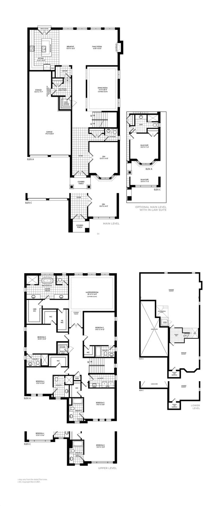 OakRidge Meadows by Aspen-Ridge |Willow Floorplan 4 bed & 4.5 bath