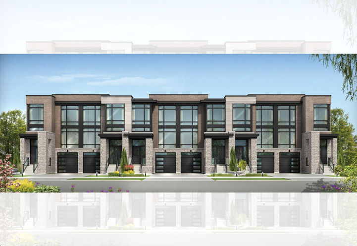 Oakbrook Towns Exterior View of Units