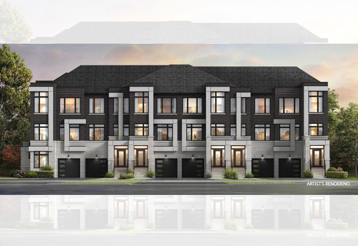 Oakpointe Towns 18' Lane Townhomes Exterior View of Units