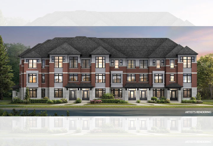 Oakpointe Towns 20' Lane Townhomes Unit Exteriors