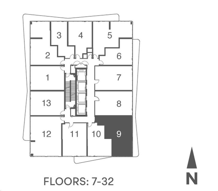 Olive Residences Forest Key Plan