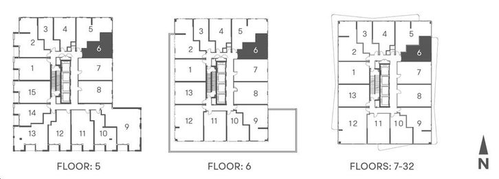 Olive Residences Mint Key Plan