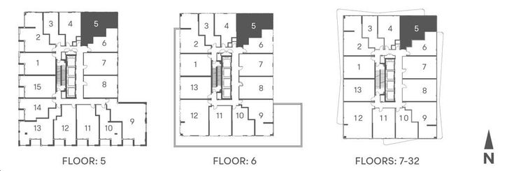 Olive Residences Pine Key Plan