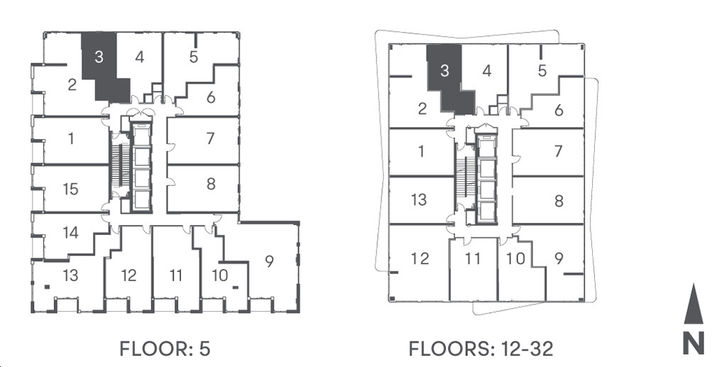 Olive Residences Tea Key Plan