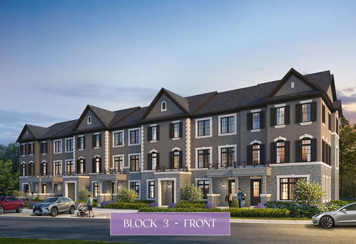 Orchid Square Towns - Exterior View of Units in Block 3