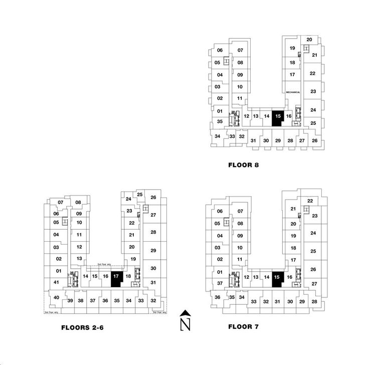 Palazzo at Treviso III Livorno Key Plan