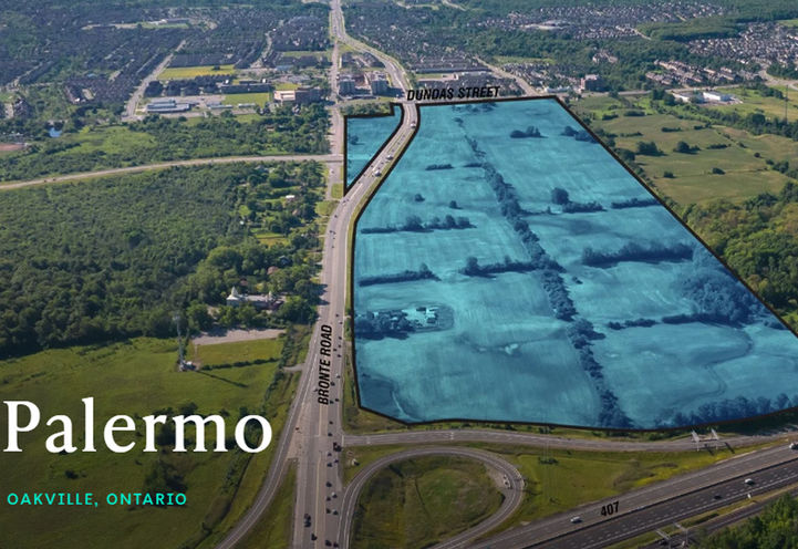 Palermo Condos Aerial View of Project Site Location