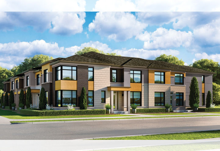 Panorama Homes Milton Streetscape View of Parkview Collection Homes