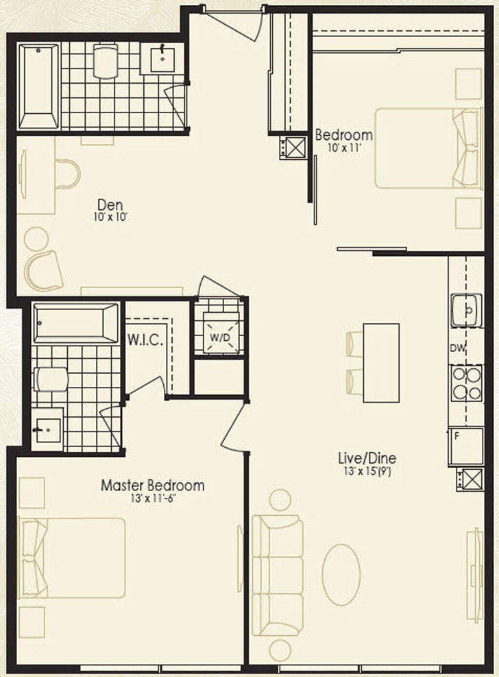Park Avenue Place Condos by Solmar The Chatwal Floorplan