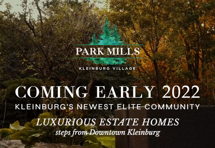 Park Mills Homes Elite New Homes in Kleinburg